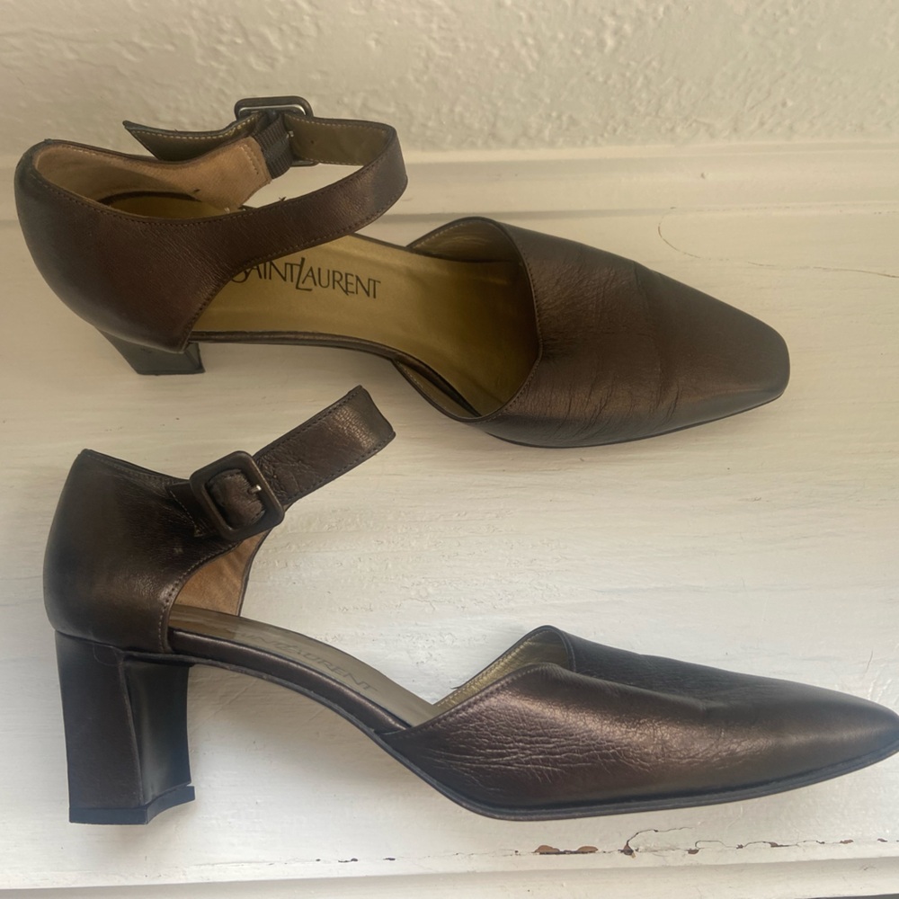 Vintage YSL Maryjane shoes